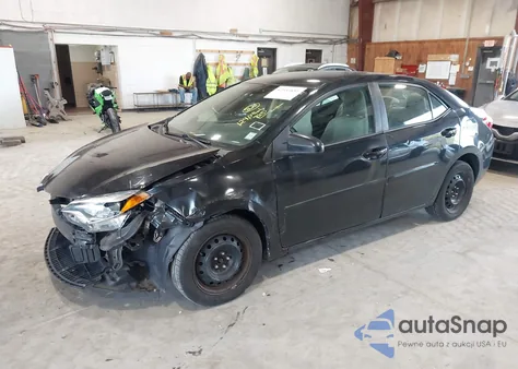 2014 Toyota Corolla Le z USA, uszkodzony, nr VIN 2T1BURHE6EC186075